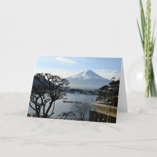 Carte Beau Mont Fuji