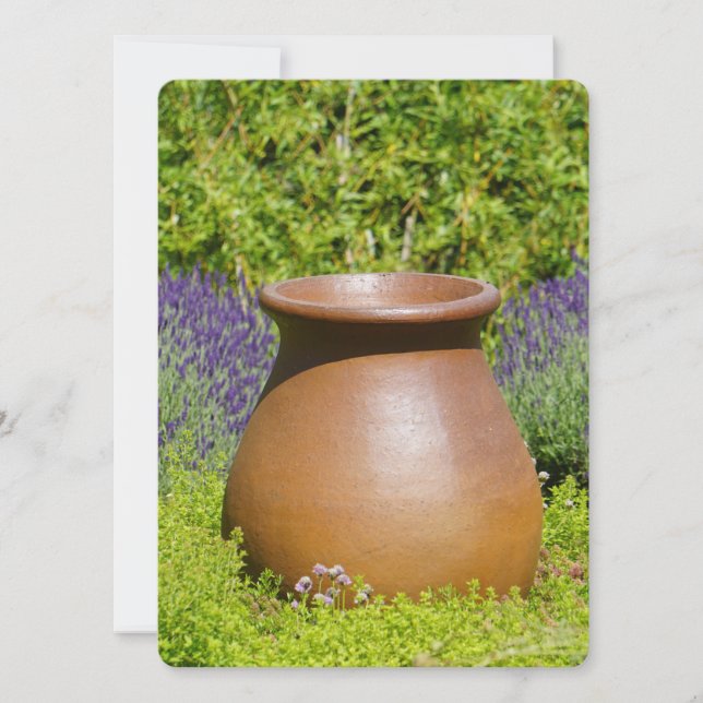 Carte Beau pot ornemental (Devant)