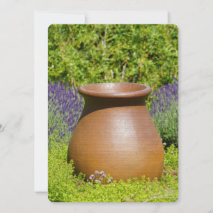 Carte Beau pot ornemental