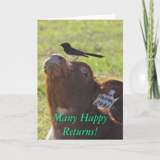 Carte Beaucoup de retours heureux ! (Devant)