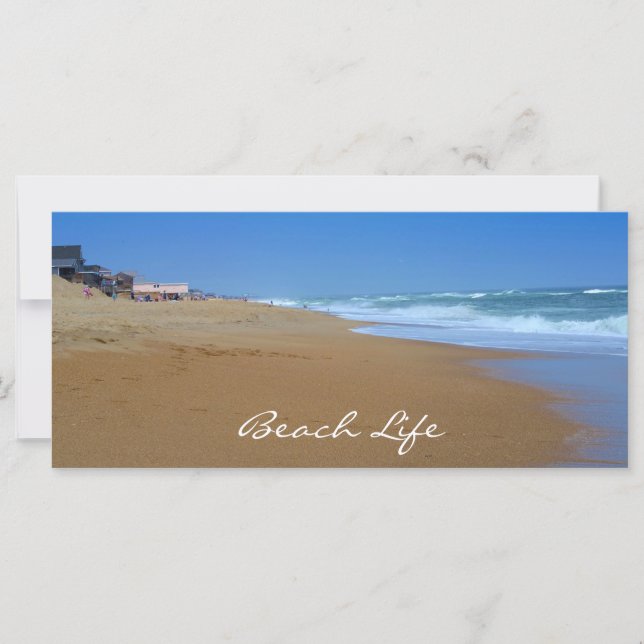 Carte Beauté Beach-Beach Life par Shirley Taylor (Devant)