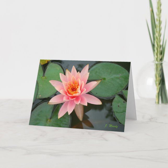 Carte "Beauté florissante" (Devant)