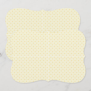 Carte Beaux cercles jaunes sur Arrière - plan blanc