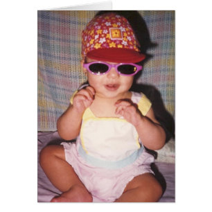 Carte bébé cool