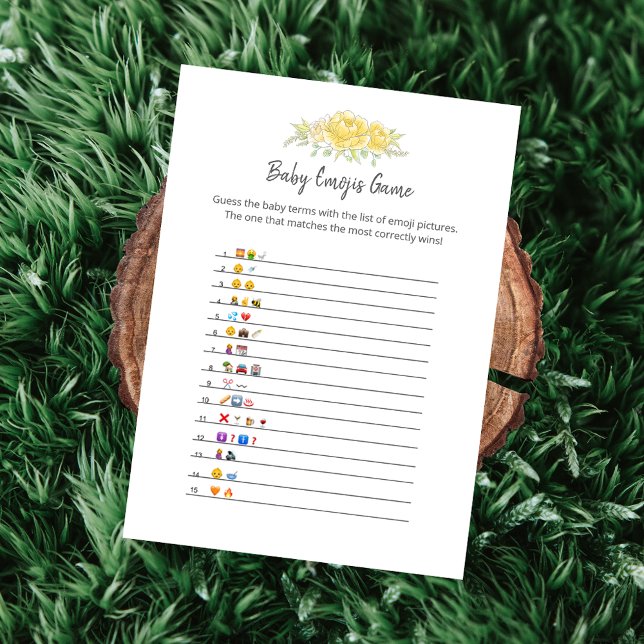 Carte bébé Emojis Teddy Bear Card (Créateur téléchargé)