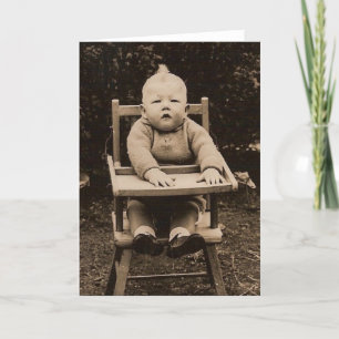 Carte Bébé mignon