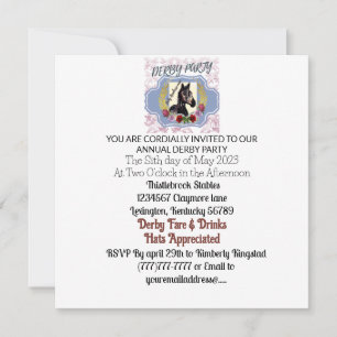 CARTE BÉBÉ RACEHORSE MARE GAGNE LA COURSE