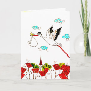 Carte Bébé sur le chemin