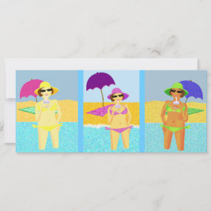 Carte Bébés de plage