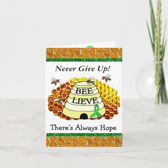 Carte Bee-Lieve BVT Lyme Disease Aware Card (Devant)