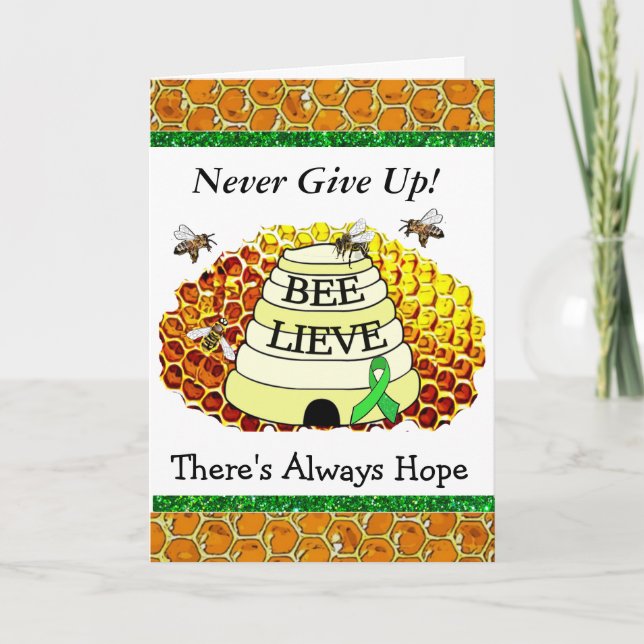 Carte Bee-Lieve BVT Lyme Disease Aware Card (Devant)