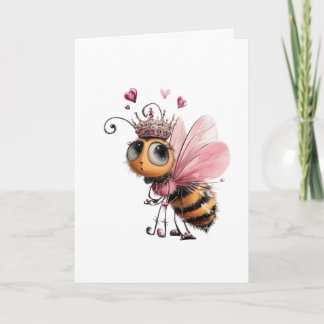 Carte Bee Mine Valentine Card