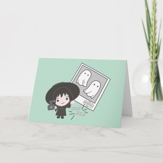 Carte Beetlejuice | Chibi Lydia Photographie de fantômes (Devant)