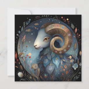 Carte Bélier Bélier Zodiaque Astrologie Anniversaire Mys