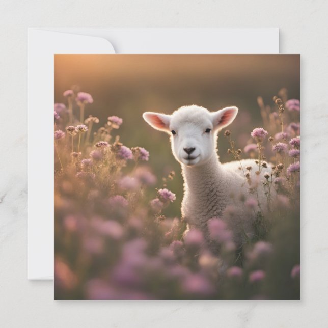 Carte Belle Agneau (Devant)