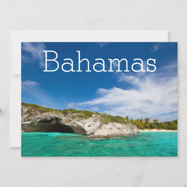 Carte Belle côte des Caraïbes (Devant)