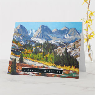 Carte Belle journée à la montagne