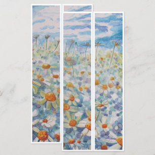 Carte Belles marguerites Deux Signets