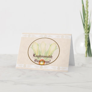 Carte Bénédiction À Lughnasadh Pagan Witch Wicca Triquet