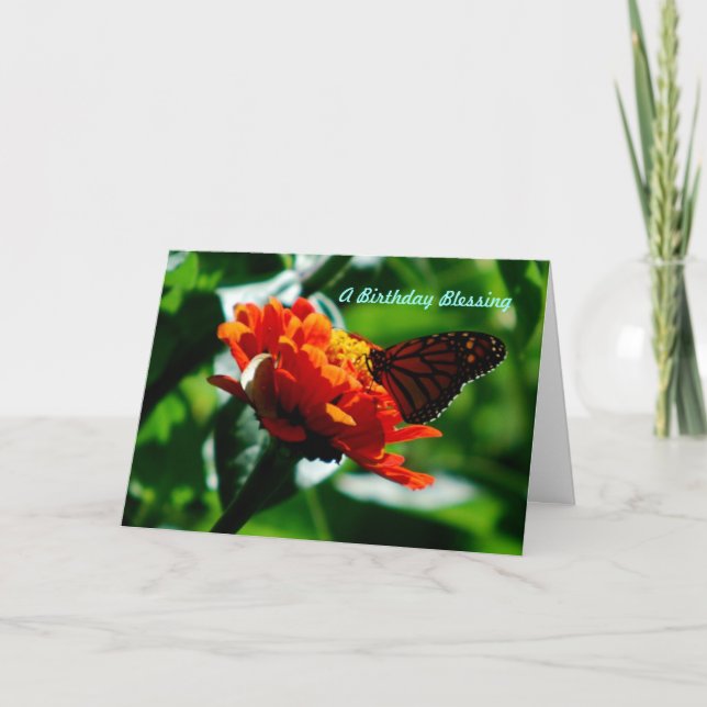 Carte Bénédiction d'anniversaire (Devant)