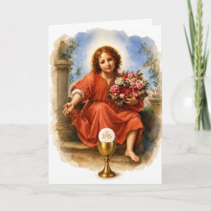 Carte Bénédiction d'ordination d'un prêtre Beau poème su