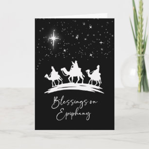 Carte Bénédiction Epiphanie Trois Rois Après Étoile
