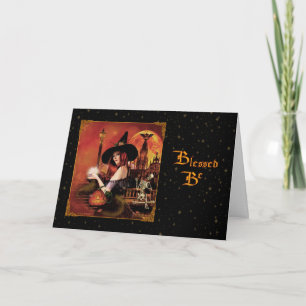 Carte Béni soit - Sorcière Magickal Night