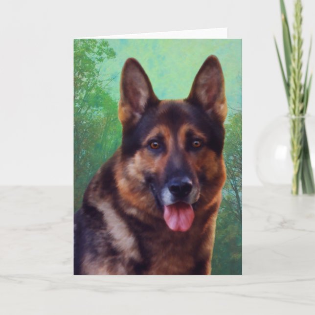 Carte Berger allemand Boss (Devant)