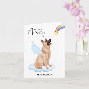 Carte Berger allemand Chien Angel animal de compagnie pe