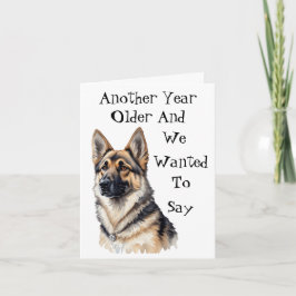 Carte Berger allemand drôle Anniversaire