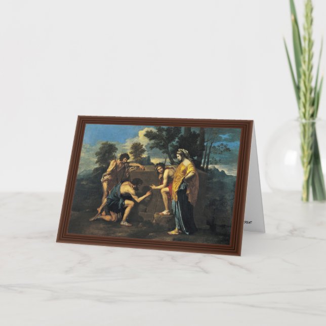 Carte Bergers En Arcadie (Et Dans Arcadia Ego), (Devant)