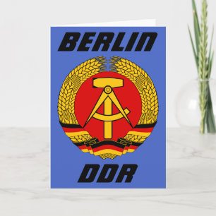 Carte Berlin, DDR - Deutsche Demokratische Republik