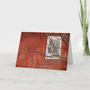 Carte Berries et Grange, Anniversaire