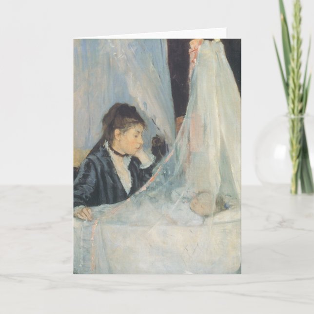 Carte Berthe Morisot, Impressionnisme Vintage (Devant)