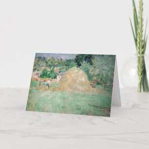Carte Berthe Morisot - Les piles de Haystacks à Bougival