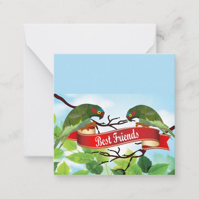 Carte Best Friends Note (Devant)