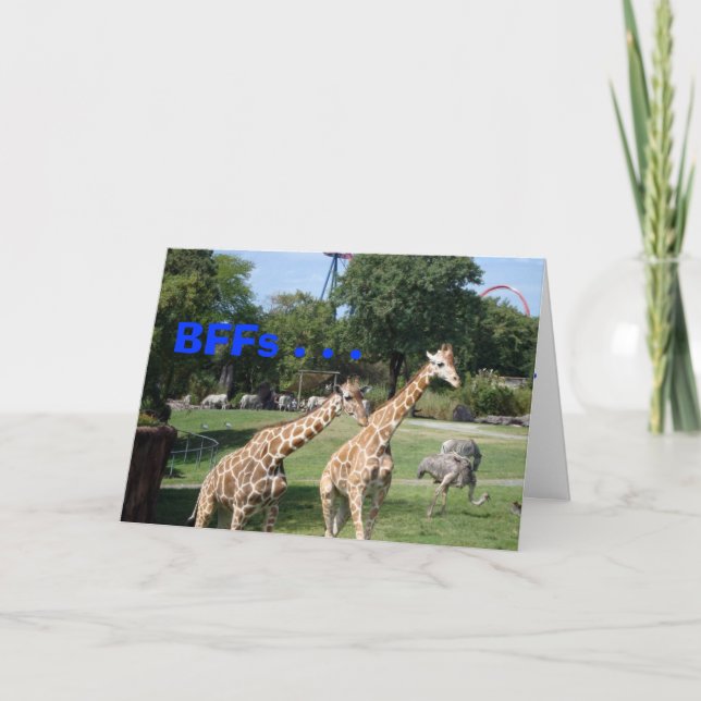 CARTE BFF . (Devant)