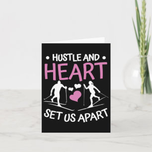 Carte Biathlon Hustle et Heart nous démarquent Cross Cou
