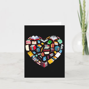 Carte Bibliothécaire Professeur Amoureux des Livres Livr