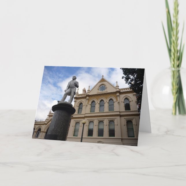 Carte bibliothèque du parlement de wellington (Devant)