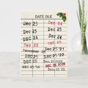 Carte Bibliothèque Noël 2024