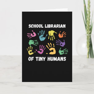 Carte Bibliothèque scolaire Drôle cadeau pour la bibliot