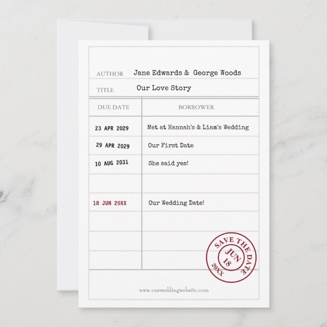 Carte Bibliothèque Unique Enregistrer La Carte Dat (Devant)