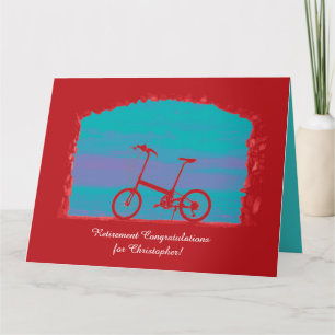 Carte Bicycle JUMBO Bonne retraite Félicitations