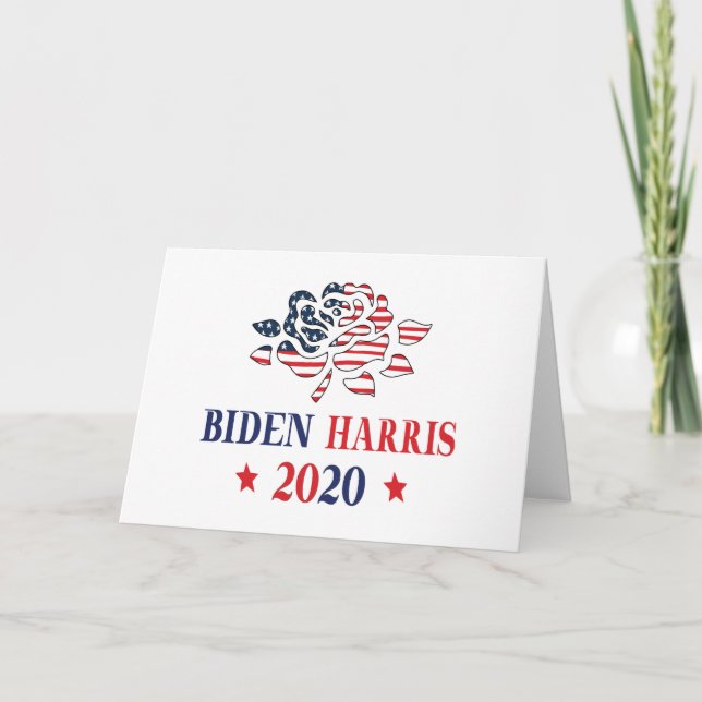 Carte Biden Harris 2020 (Devant)