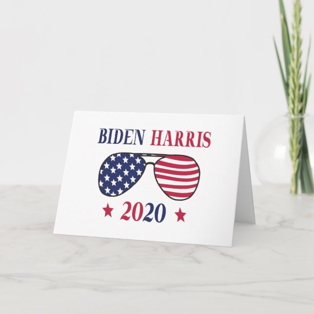 Carte Biden Harris 2020 (Devant)