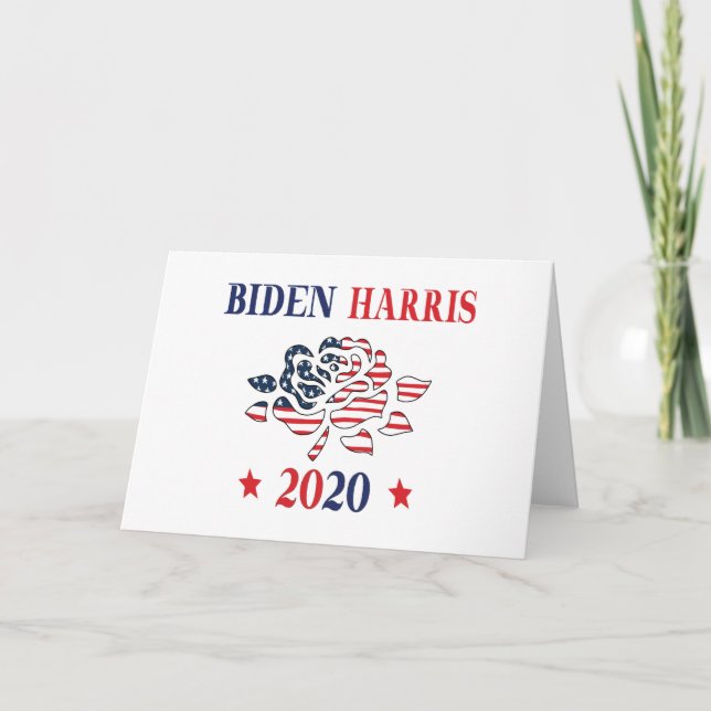Carte Biden Harris 2020 (Devant)