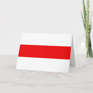 Carte Biélorussie : le symbole rouge white revolution f