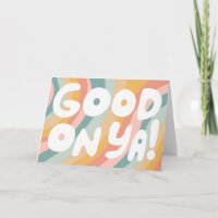 BIEN FAIT Bubble Letters Pastel Rainbow Stripes