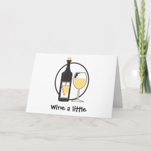 Carte Bien manger un peu de vin